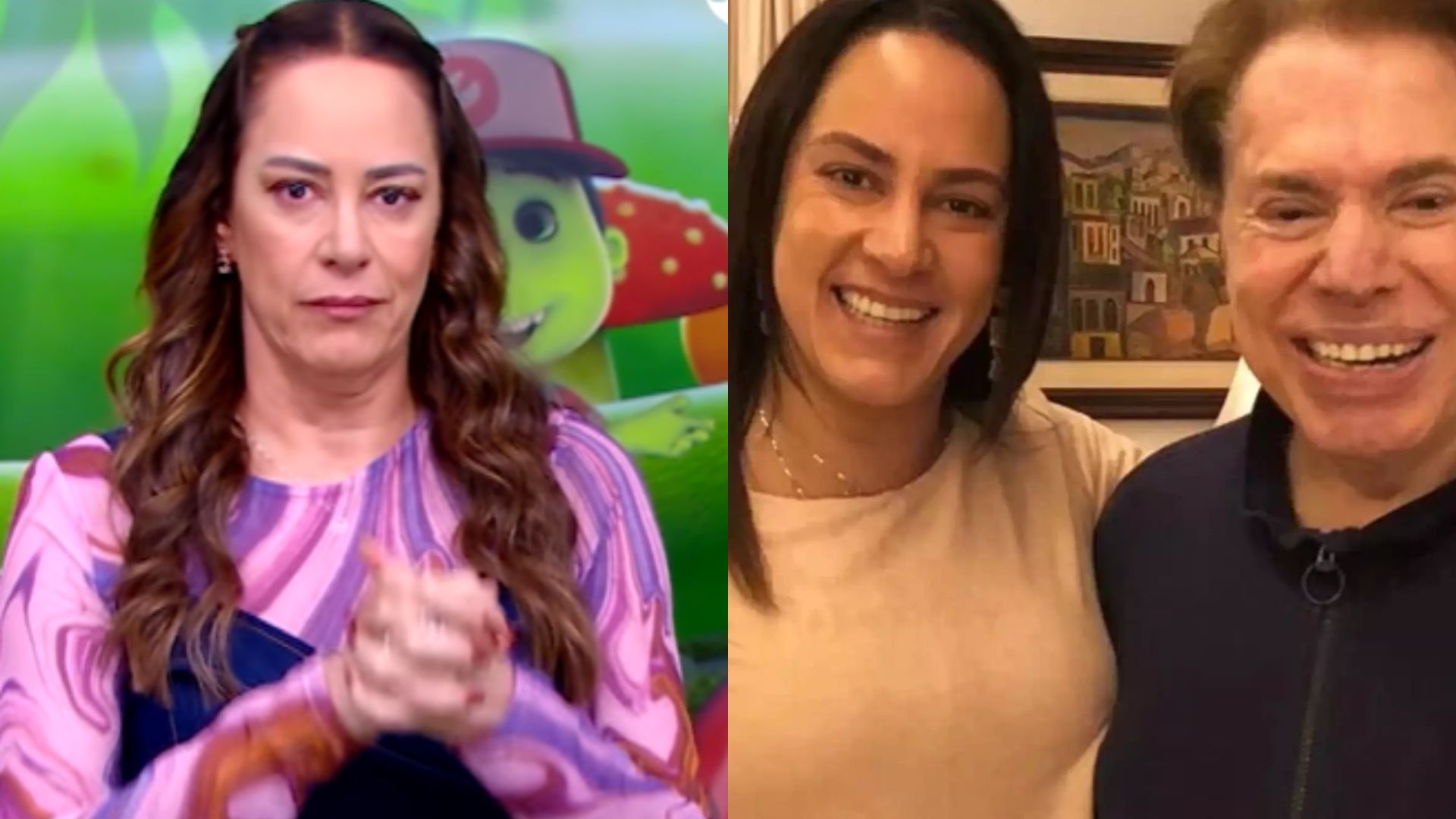 Silvia Abravanel segura o choro no primeiro “Sábado Animado” dela após morte de Silvio Santos; assista