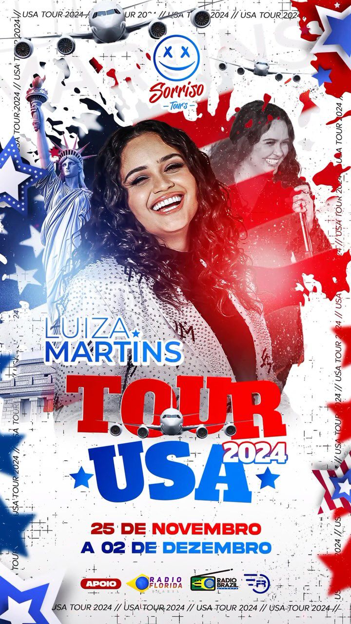Luiza Martins anuncia turnê inédita nos Estados Unidos